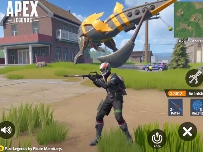 Apex Legends Mobile Fury - Intense Battle Action Apex Legends Mobile Fury Gameplay Screenshot